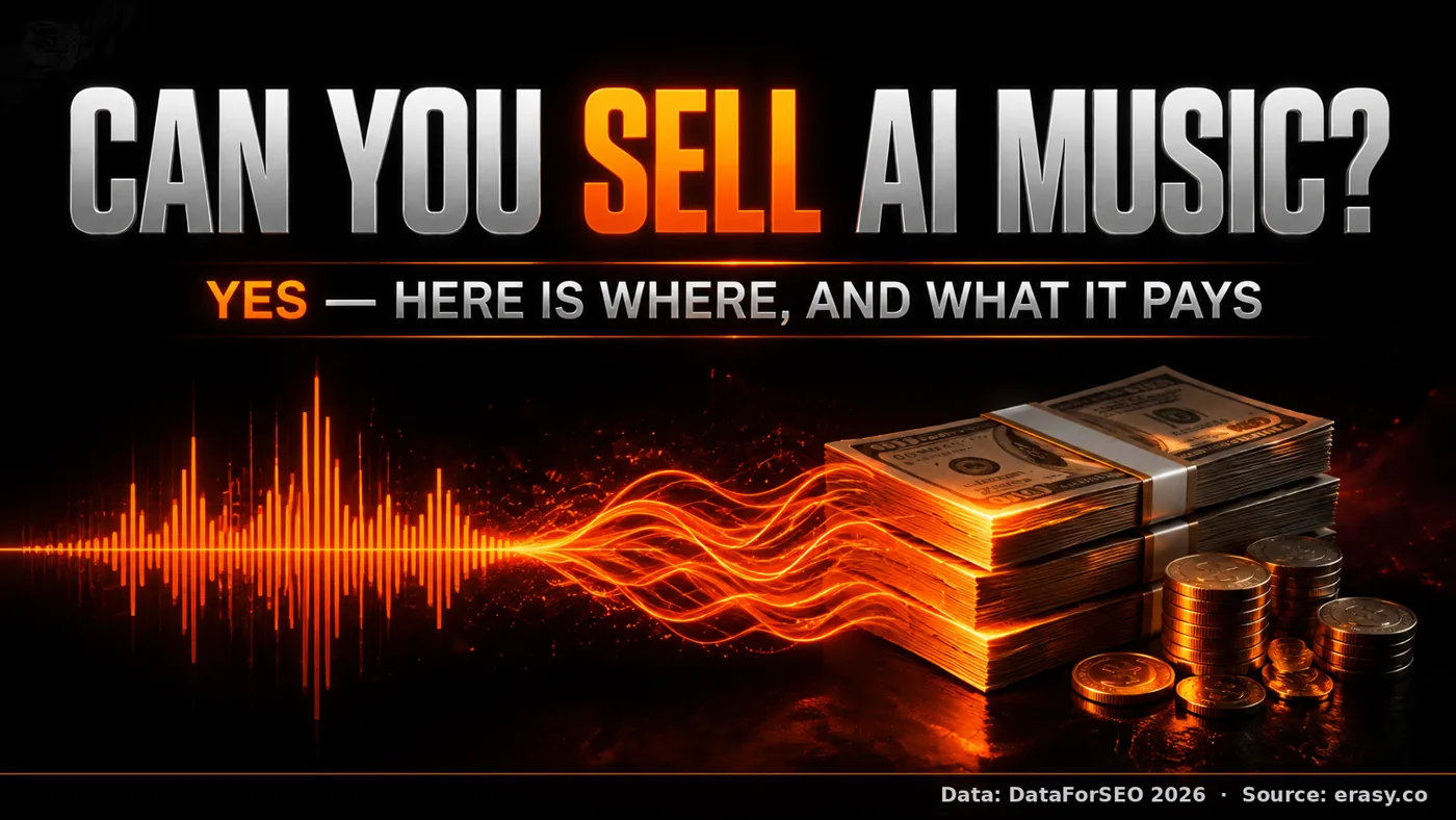 Can You Sell AI-Generated Music in 2026? Where & What It Pays